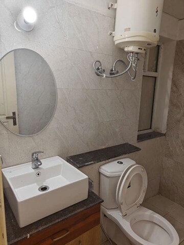 Bathroom in 2 BHK Apartment at Sushma Joynest ZRK, Ghazipur – for Rent