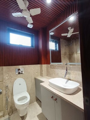 Bathroom in 3 BHK Builder Floor at Greater Kailash I – for Sale
