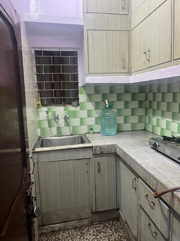 Kitchen in 1 BHK Apartment at Krishna Nagar – for Rent