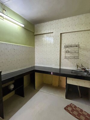 Kitchen in Studio Apartment at Dombivli West – for Rent