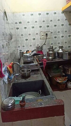 Kitchen in 2 BHK Independent House at University Of Mysore Campus – for Rent