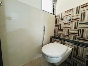 Bathroom in 1 BHK Apartment at Paranjape Schemes Madhukosh, Dhayari – for Sale
