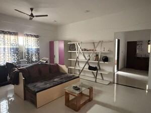 Living Room in 3 BHK Apartment at Kumar Sophronia, Kalyani Nagar – for Rent