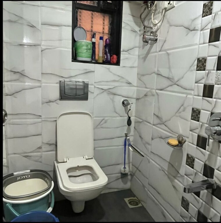 Bathroom, new-brahmand-phase-7-chs 2 Bedroom 810 Sq.Ft. Apartment In Brahmand Thane 9737019