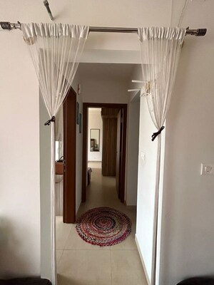 Building Lobby in 1.5 BHK Apartment at Bhartiya Nikoo Homes Phase 2, Thanisandra Main Road – for Sale