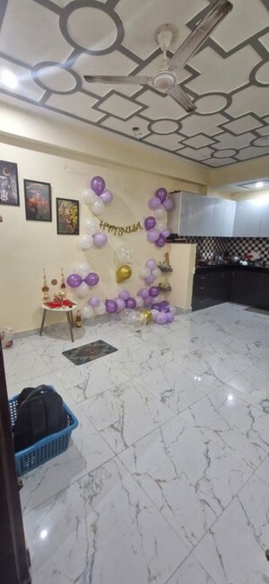 Living Room in 1 BHK Builder Floor at Dharam Colony – for Rent