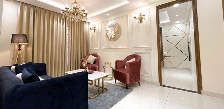 Living Room, the-suman-marvelous 3 Bedroom 1745 Sq.Ft. Apartment In Ramgarh Bhudda Zirakpur 9737178