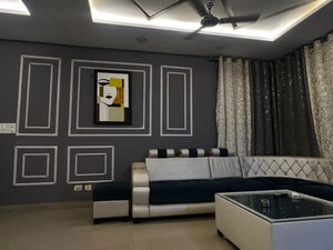 Living Room in 3.5 BHK Apartment at Ansal API Celebrity Gardens, Sushant Golf City – for Rent