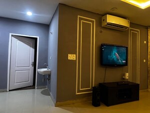 Building Lobby in 3.5 BHK Apartment at Ansal API Celebrity Gardens, Sushant Golf City – for Rent