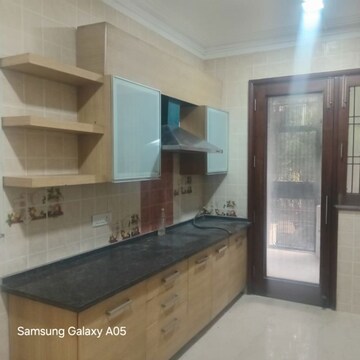 Kitchen in 3 BHK Builder Floor at Hemkunt Colony – for Rent