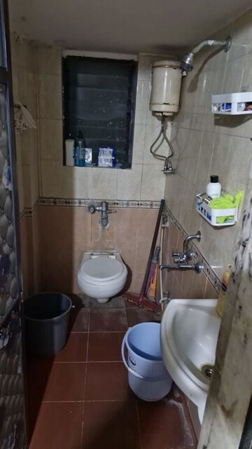 Bathroom in 1 BHK Apartment at Mahadev Apartment Virar, Virar East – for Sale