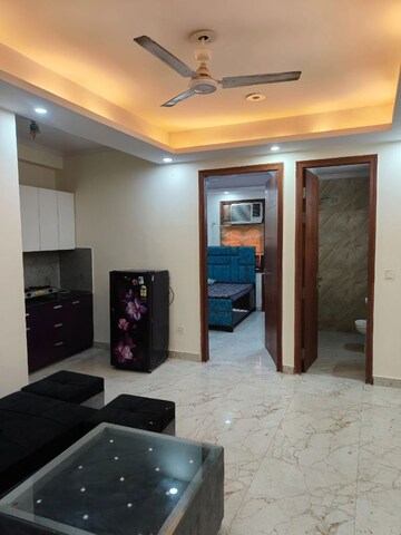 Living Room in 2 BHK Builder Floor at Saket – for Rent