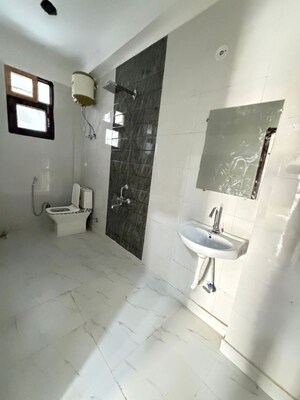 Bathroom in 1 BHK Builder Floor at Paryavaran Complex – for Rent
