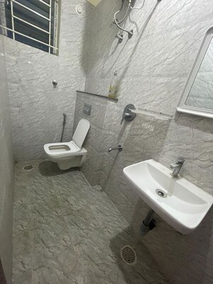 Bathroom in 1 BHK Builder Floor at Aecs Layout – for Rent