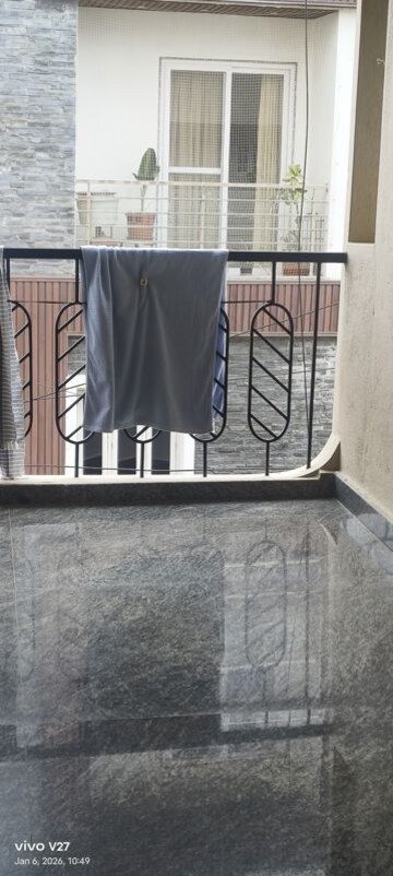 Balcony in 1 BHK Builder Floor at BTM Residency, Btm Layout – for Rent