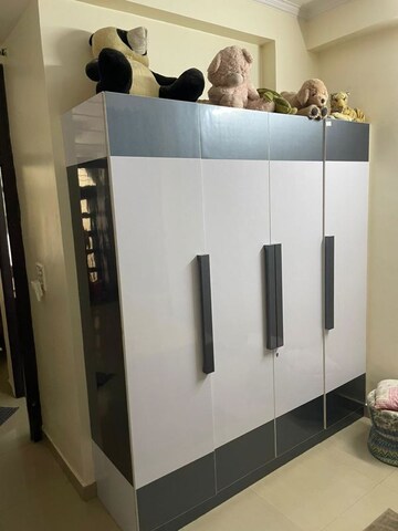 Kitchen in 3 BHK Apartment at Sanjay Nagar – for Sale