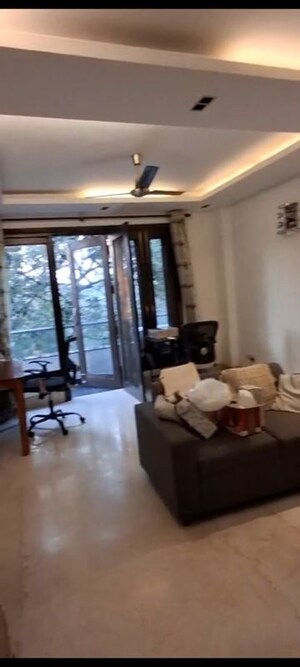 Living Room in 3 BHK Builder Floor at Sarvodaya Enclave – for Sale