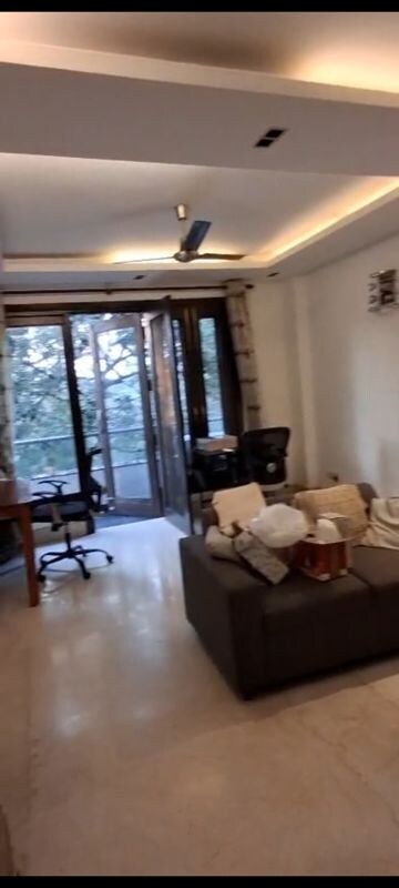 Living Room in 3 BHK Builder Floor at Sarvodaya Enclave – for Sale