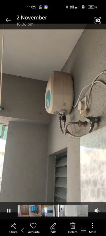 Bathroom in 2 BHK Apartment at Soham Dev Pride, Motera – for Rent