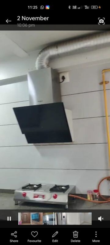 Furnished Amenities in 2 BHK Apartment at Soham Dev Pride, Motera – for Rent