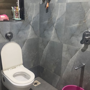 Bathroom in 2 BHK Apartment at Shraddha Pinnacle, Tagore Nagar – for Sale