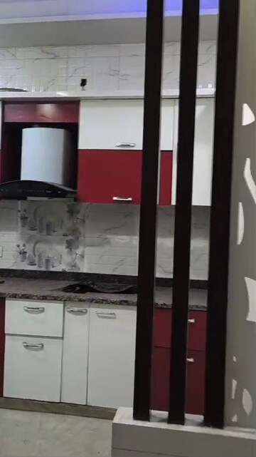 Kitchen in 3 BHK Builder Floor at Rohini Sector 24 – for Sale