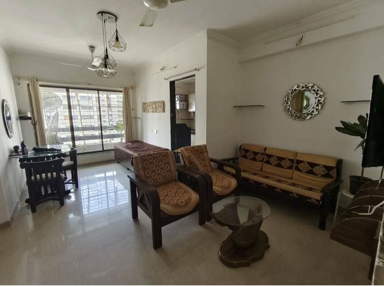 Living Room, aman-spring 1 Bedroom 600 Sq.Ft. Apartment In Kandivali West Mumbai 9737461