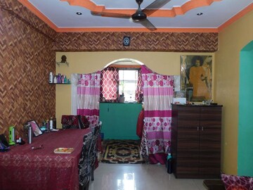 Bedroom in 1 BHK Apartment at Highland Residency CHSL, Balkum Pada – for Sale