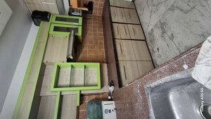 Kitchen in 3 BHK Apartment at Shankar Nagar – for Rent