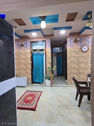 Living Room in 2 BHK Builder Floor at Mahavir Enclave 3 – for Sale