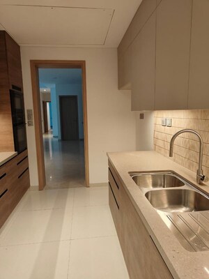 Kitchen in 3 BHK Apartment at Lodha Trump Tower, Worli – for Rent