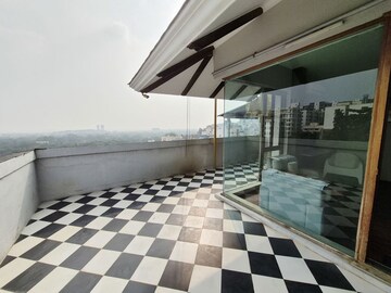 Balcony in 4 BHK Independent House at Banjara Hills – for Rent