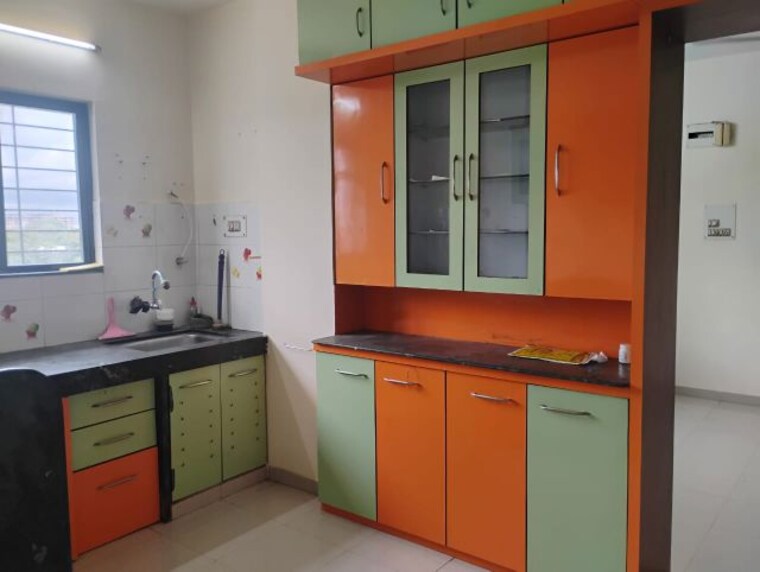 Kitchen, omkar-heights-pimple-gurav 2 Bedroom 970 Sq.Ft. Apartment In Pimple Gurav Pune 9737575