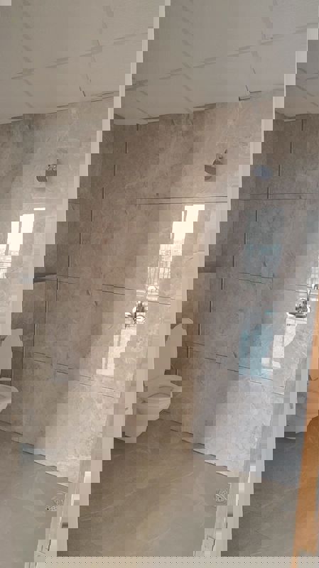 Bathroom, mrs-hi-greens 3 Bedroom 1805 Sq.Ft. Apartment In Kishanpura Zirakpur 9737608