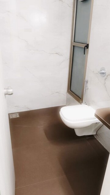 Attached Bathroom in 1 BHK Apartment at Shams Devraj Residency, Malad West – for Sale