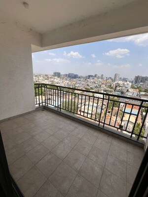 Balcony in 1 BHK Apartment at Wadgaon Sheri – for Rent