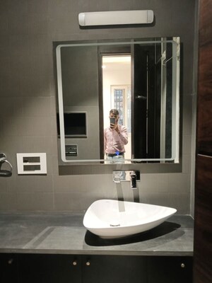 Bathroom in 3 BHK Builder Floor at Lajpat Nagar Iii – for Rent