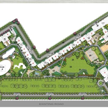 Master Plan in 2 BHK Apartment at Kashish Manor One, Sector 111 – for Sale