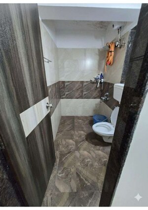 Bathroom in 3 BHK Apartment at Ssakash Chandralekha CHSL, Avdhut Nagar – for Rent