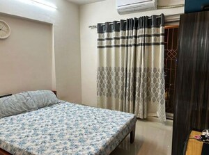 Bedroom in 3 BHK Apartment at Ssakash Chandralekha CHSL, Avdhut Nagar – for Rent