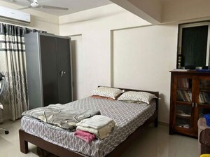 Bedroom in 3 BHK Apartment at Ssakash Chandralekha CHSL, Avdhut Nagar – for Rent