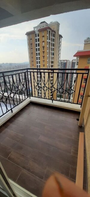 Balcony in 3 BHK Apartment at Nyati Elysia, Kharadi – for Rent