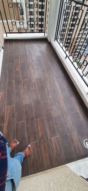 Balcony in 3 BHK Apartment at Nyati Elysia, Kharadi – for Rent