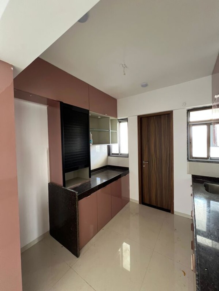 Kitchen, arv-uthville 2 Bedroom 705 Sq.Ft. Apartment In Kharadi Pune 9737711