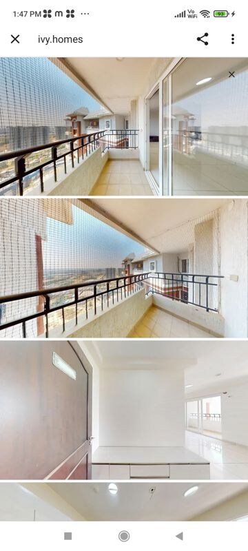 Staircase in 2 BHK Apartment at Prestige Lakeside Habitat Villas, Whitefield – for Sale