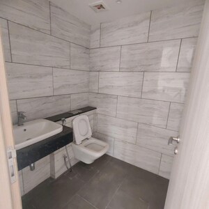 Bathroom in 4 BHK Apartment at Rustomjee Crown, Gokhale Road – for Rent