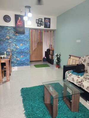 Living Room in 2 BHK Apartment at Vascon Forest Edge, Kharadi – for Sale