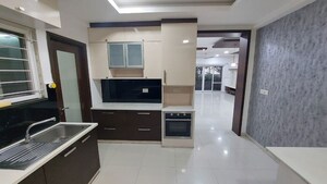 Kitchen in 3 BHK Apartment at Jayabheri Orange County, Gachibowli – for Rent