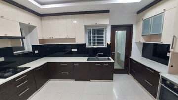 Kitchen in 3 BHK Apartment at Jayabheri Orange County, Gachibowli – for Rent