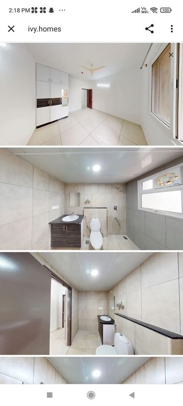 Kitchen in 2 BHK Apartment at Prestige Lakeside Habitat Apartments, Whitefield – for Sale